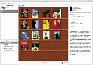 mCatalog screenshot