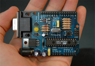 La placa de Arduino